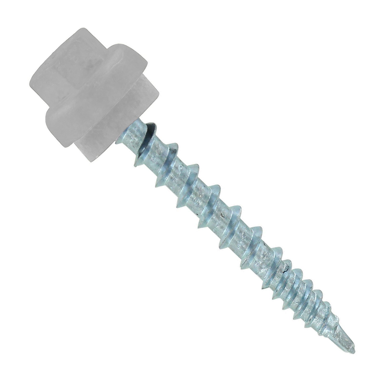 #10 x 1-1/2" ZXL Woodbinder Metal Roofing Screw - Alamo White