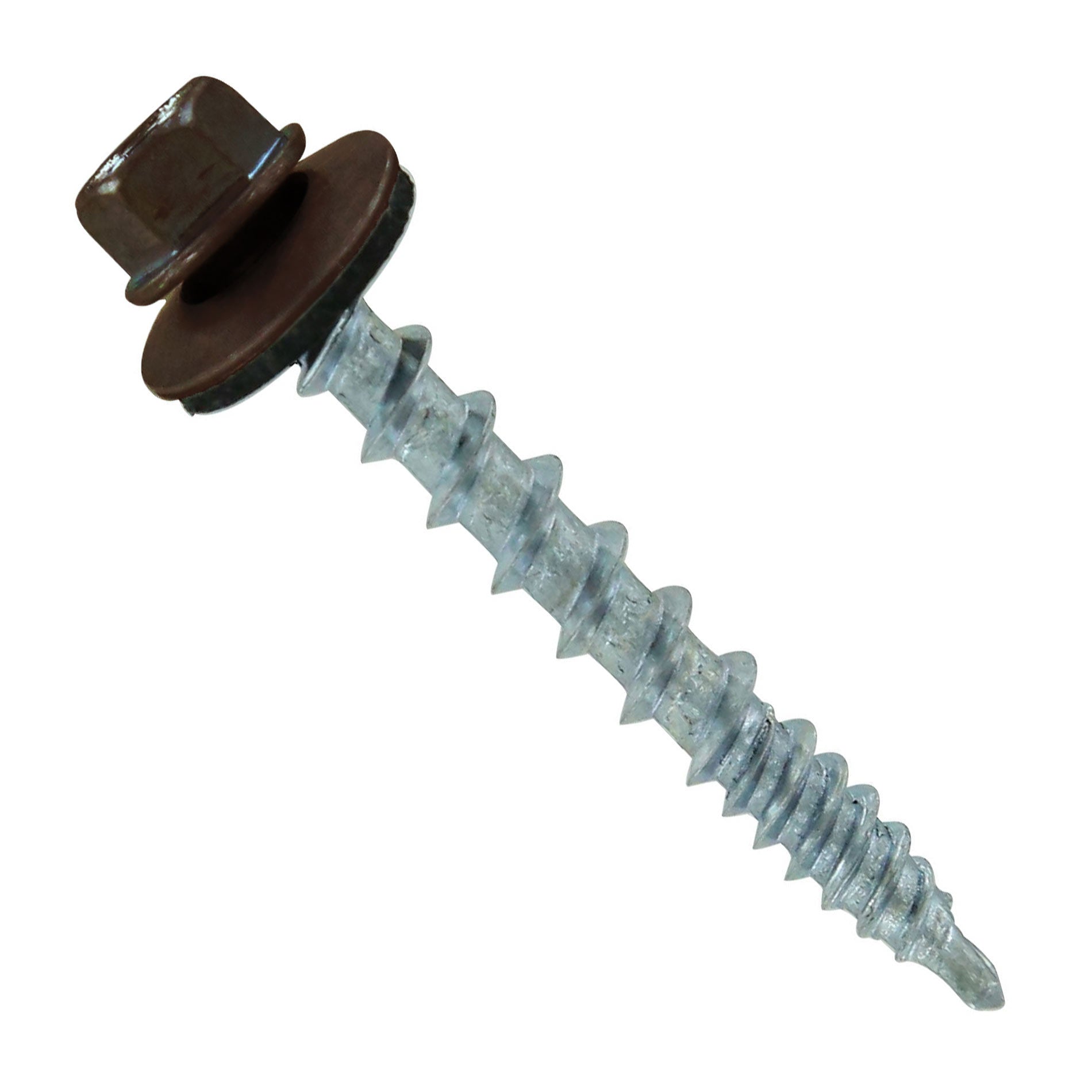 #10 x 1-1/2" Kwikseal Woodbinder Metal Roofing Screw