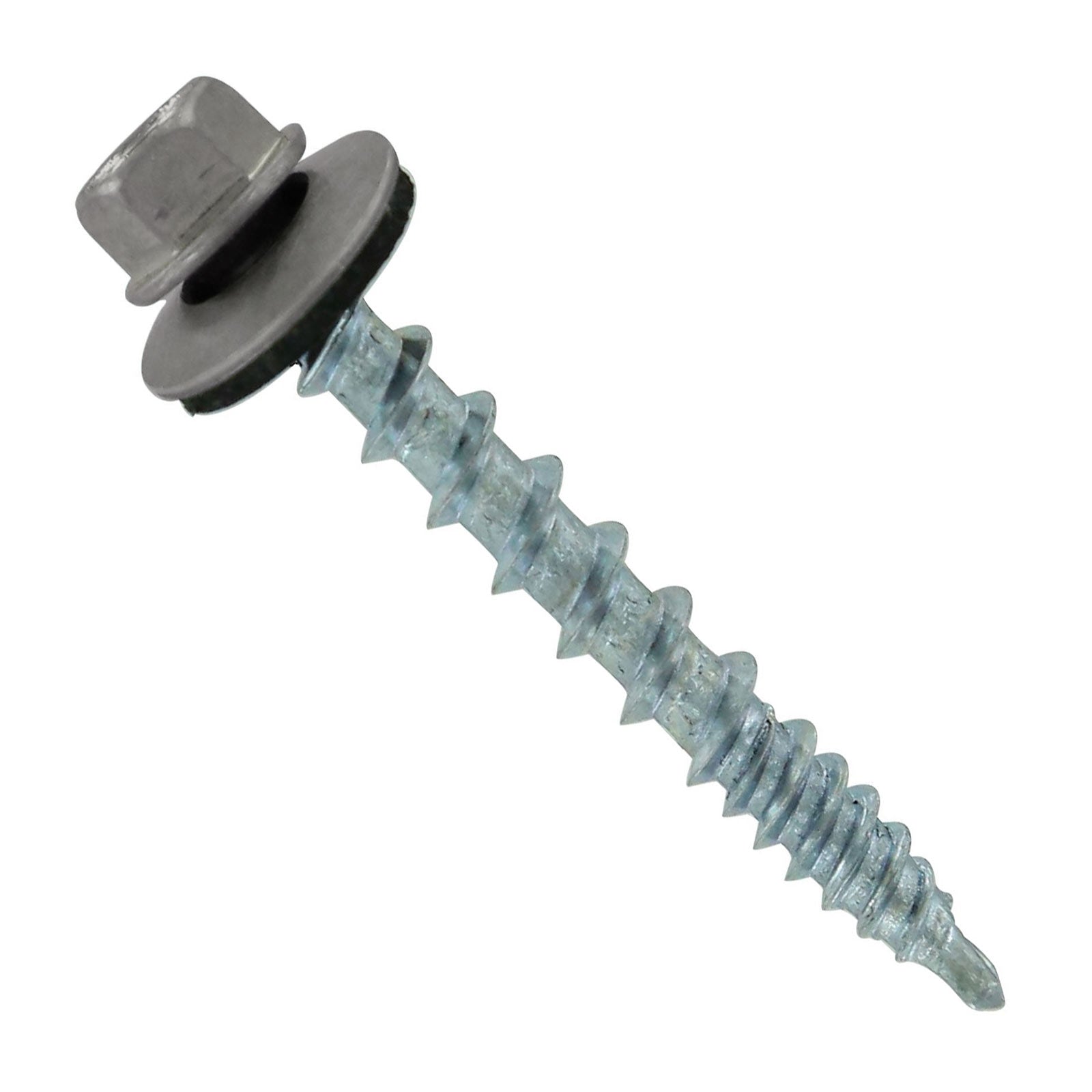 #10 x 1-1/2" Kwikseal Woodbinder Metal Roofing Screw