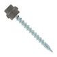 #10 x 2" ZXL Woodbinder Metal Roofing Screw - Ash Gray