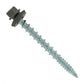 #10 X 2" Kwikseal Woodbinder Metal Roofing Screw - Burnished Slate, Pkg 250