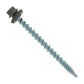 ST Fastening #10 X 2-1/2" Kwikseal Woodbinder Metal Roofing Screw - Burnished Slate, Qty. 1,500 Screws - Carton