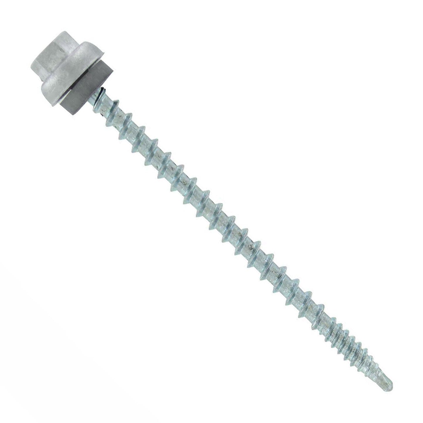 #10 x 3" ZXL Woodbinder Metal Roofing Screw - Alamo White