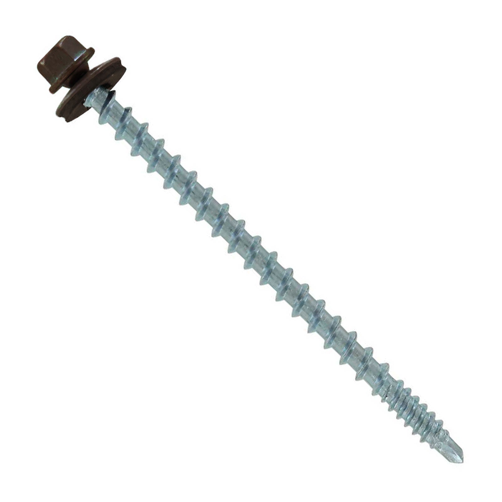 #10 x 3" Kwikseal Woodbinder Metal Roofing Screw