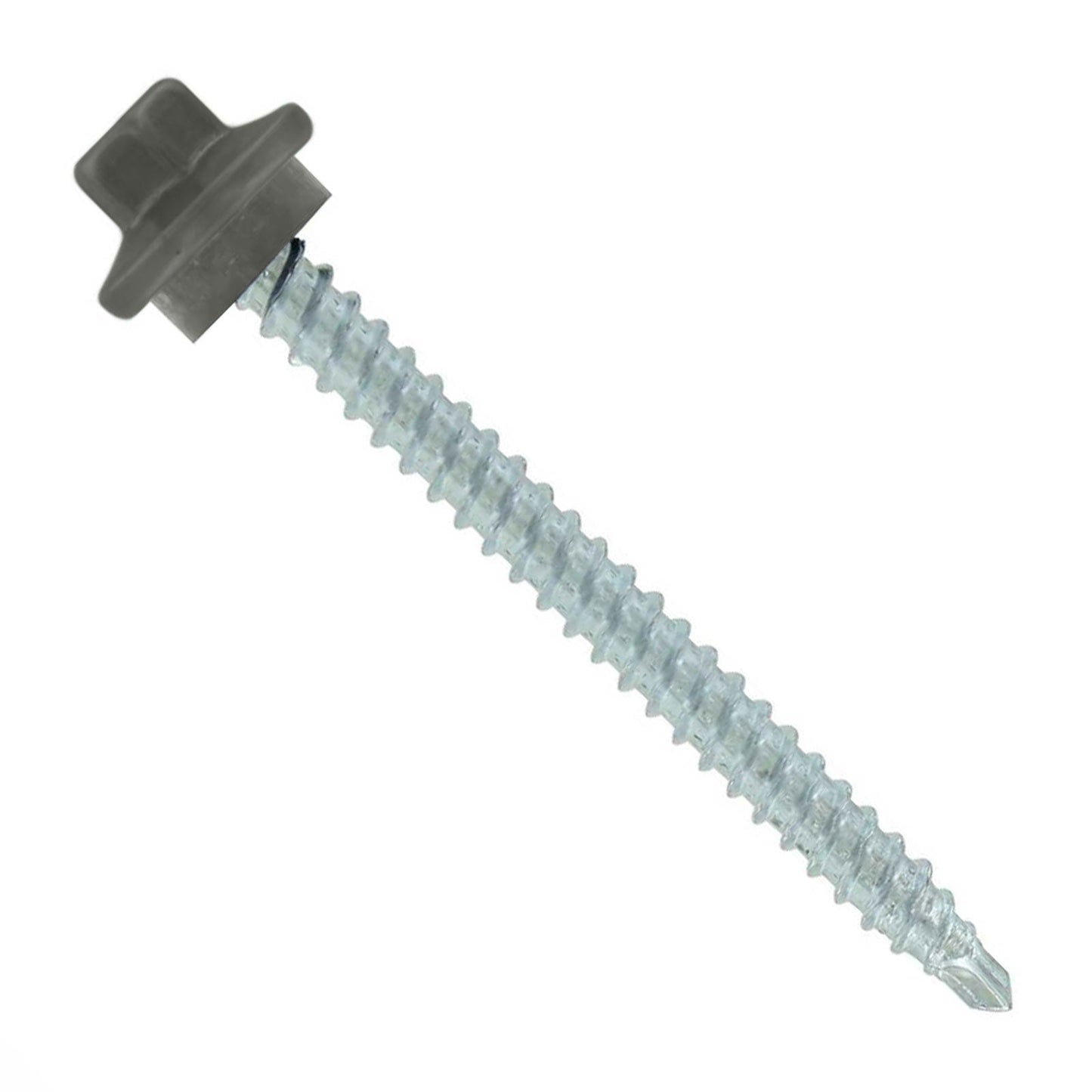 #9 x 2" ST-XL Woodbinder Metal Roofing Screw - Burnished Slate