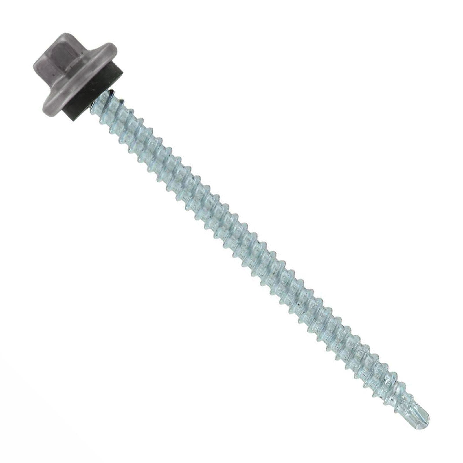 #9 x 2-1/2" ST-XL Woodbinder Metal Roofing Screw - Ash Gray