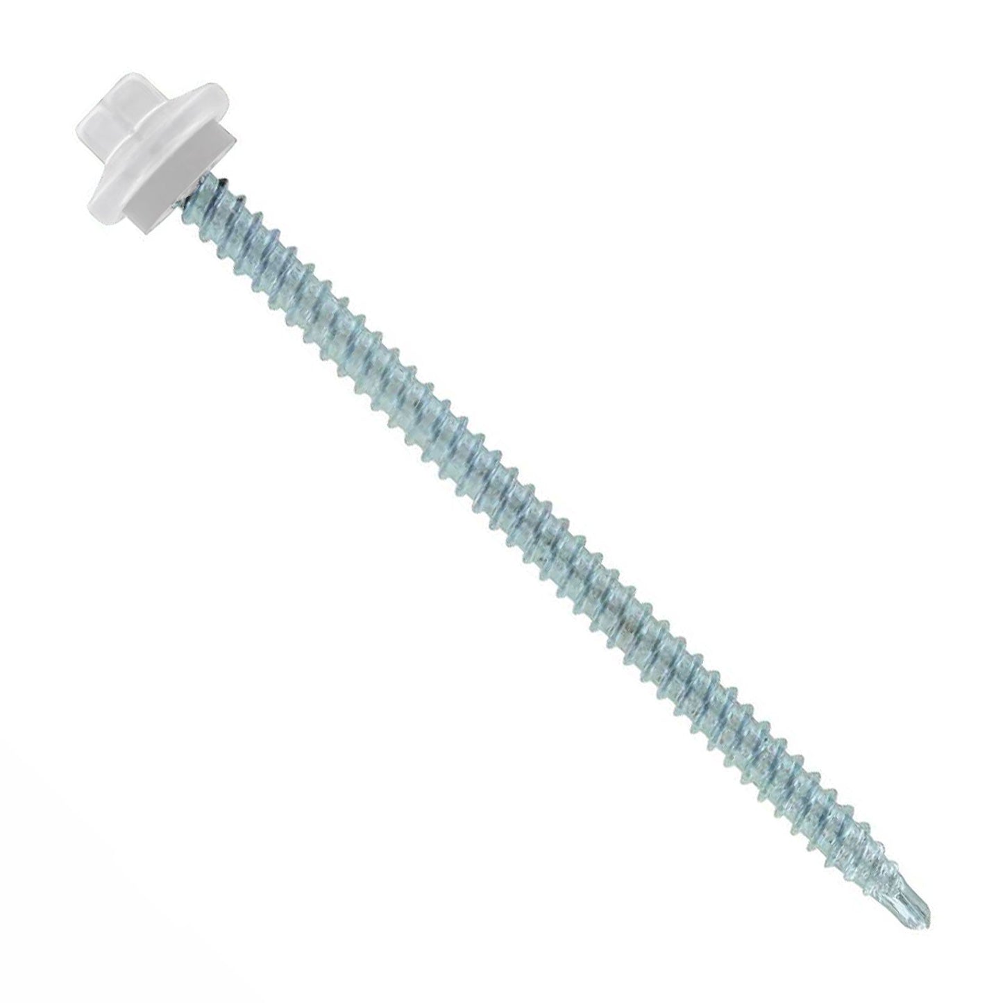 #9 x 3" ST-XL Woodbinder Metal Roofing Screw - Polar White