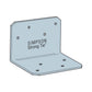 Simpson A21Z 2 x 1-1/2 Angle - ZMAX Finish - Fasteners Plus Simpson A21Z 2 x 1-1/2 Angle - ZMAX Finish - Fasteners Plus