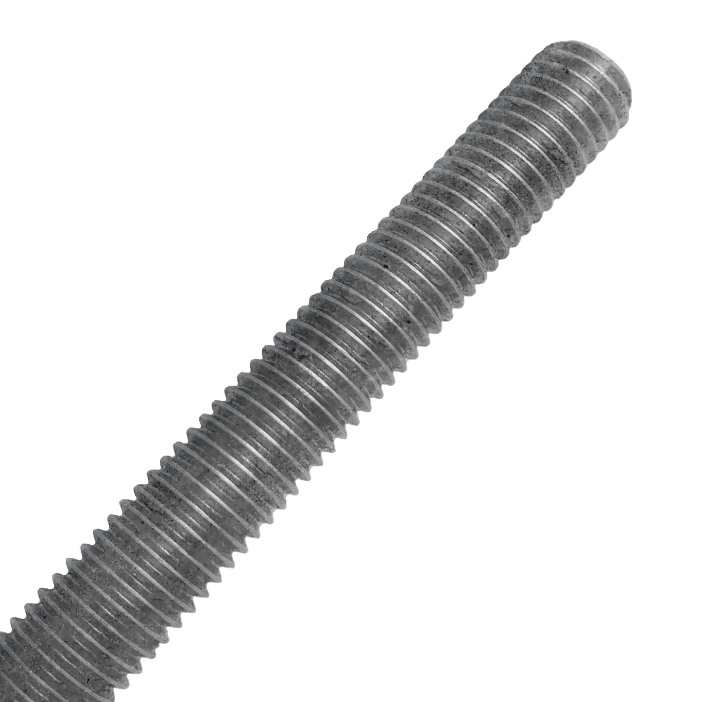 Conquest 1-1/4" x 10' A307 Coarse Threaded Rod - Hot Dip Galvanized