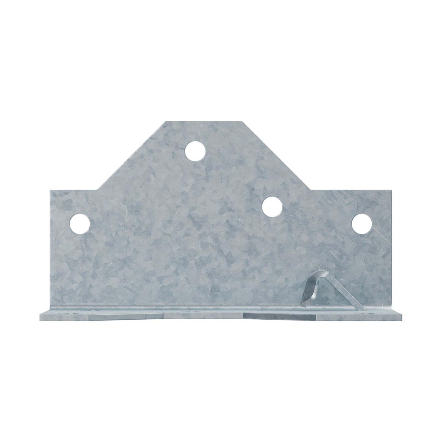 Simpson A34 1-7/16" x 2-1/2" Framing Angle Anchor - G90 Galvanized