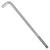 Concrete anchor bolt for securing post bases