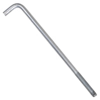 Concrete anchor bolt for securing post bases
