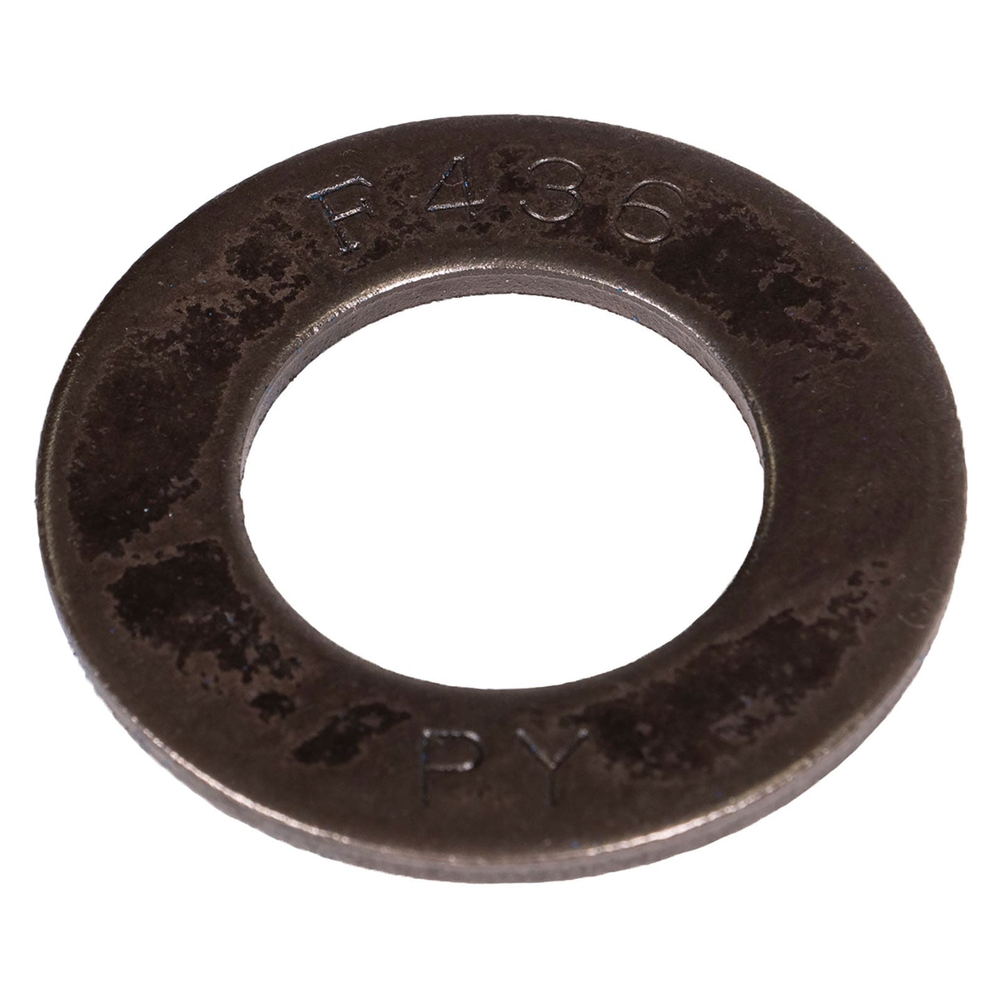 F436 Flat washer with plain finish