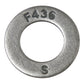 3/4" Conquest USS F436 Flat Washer - Plain Finish