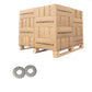 Conquest 3/8" USS Flat Washer - 316 Stainless Steel, Qty. 120,000 - Pallet