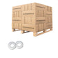 Conquest 3/8" USS Flat Washer - Hot Dip Galvanized, Qty. 111,240 - Pallet