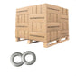 Conquest 5/16" SAE Flat Washer - 316 Stainless Steel, Qty. 216,000 - Pallet
