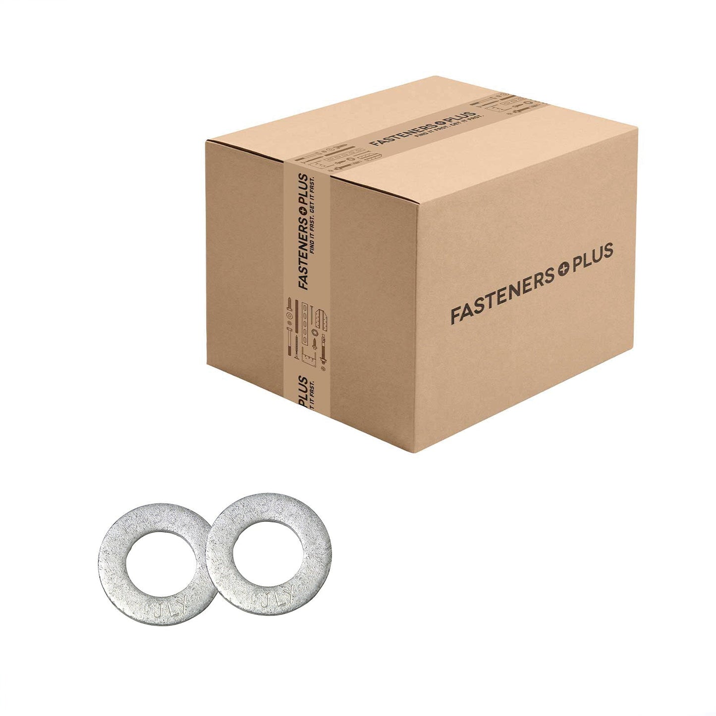 Conquest 5/8" F436 Flat Structural Washer - Hot Dip Galvanized, Qty. 1,200 - Carton