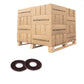 Conquest 7/16" USS Flat Washers - Plain Finish, Qty. 72,000 - Pallet