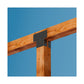 Simpson Strong-Tie AC4PC Ornamental Adjustable Post Cap For 4x Post - Black Powder Coat, ZMAX Installation