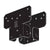 Simpson Strong-Tie AC4PC Ornamental Adjustable Post Cap For 4x Post - Black Powder Coat, ZMAX Specification 