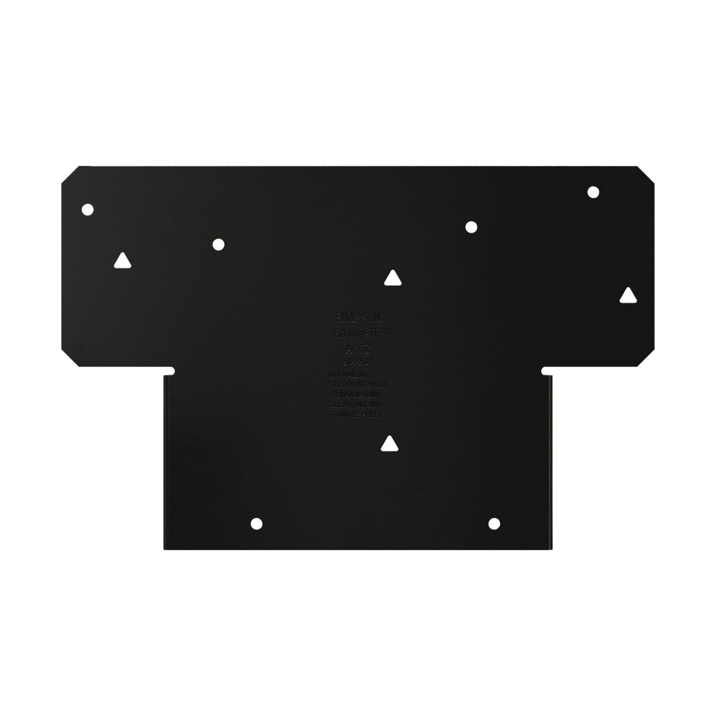 Simpson Strong-Tie AC6PC Ornamental Adjustable Post Cap For 6x Post  - Black Powder Coat, ZMAX
