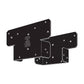 Simpson Strong-Tie AC6PC Ornamental Adjustable Post Cap For 6x Post  - Black Powder Coat, ZMAX Specification 
