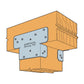 Simpson AC6RZ Rough Cut Adjustable Post Cap for 6X Beam - ZMAX ...
