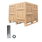 Conquest 1/4" x 1-3/4" A563 Grade A Coupling Nut - Zinc, Qty. 25,200 - Pallet