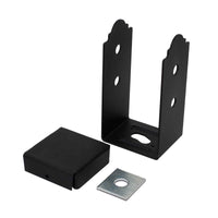 Simpson APB3.75 Adjustable Post Base - Black Powder Coating