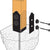 Simpson APB44R Ornamental Rough Cut Post Base - Black Powder Coat