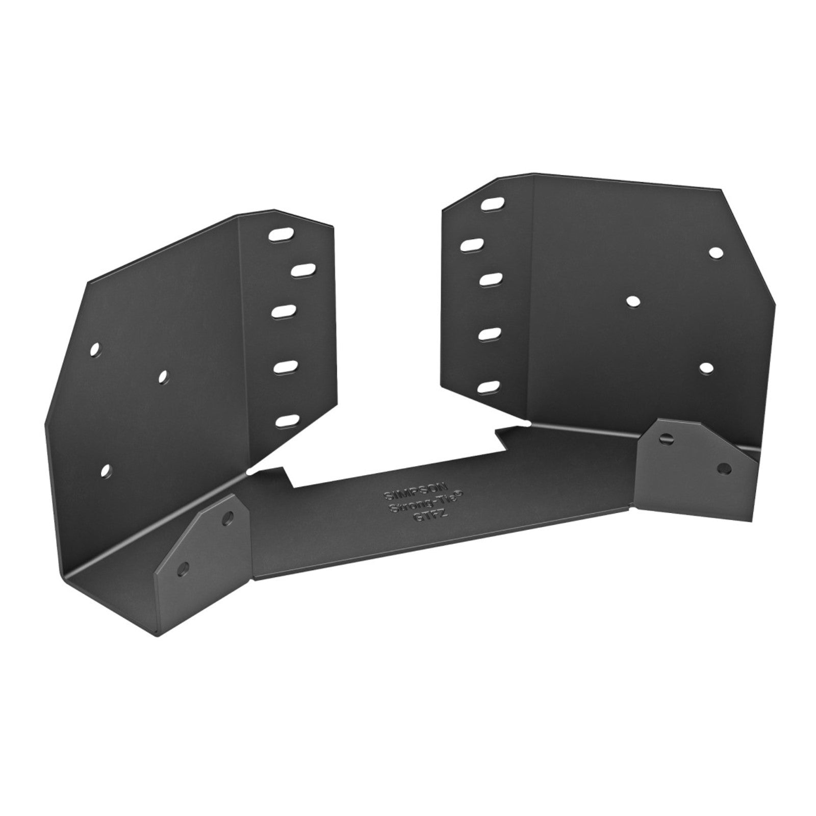 Simpson APGTF Gazebo Tie, 16 Gauge- Black Powder Coat