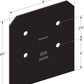 Simpson APVB1010DSP Avant Decorative Post Base Plates - With Required Fasteners