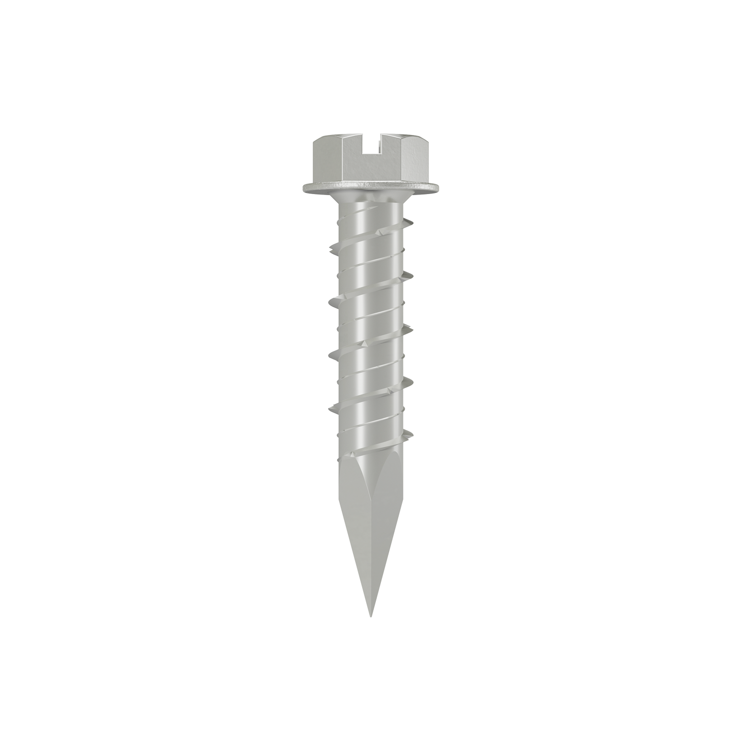 1/4" x 1-1/4" Strong-Tie Hex Head Titen Screw, 410 Stainless Steel, Pkg 100