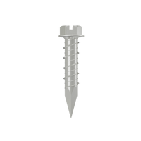 1/4" x 1-1/4" Strong-Tie Hex Head Titen Screw, 410 Stainless Steel, Pkg 100