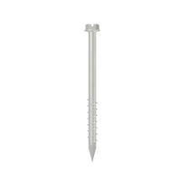 1/4" x 3-1/4" Strong-Tie Hex Head Titen Screw, 410 Stainless Steel, Pkg 100