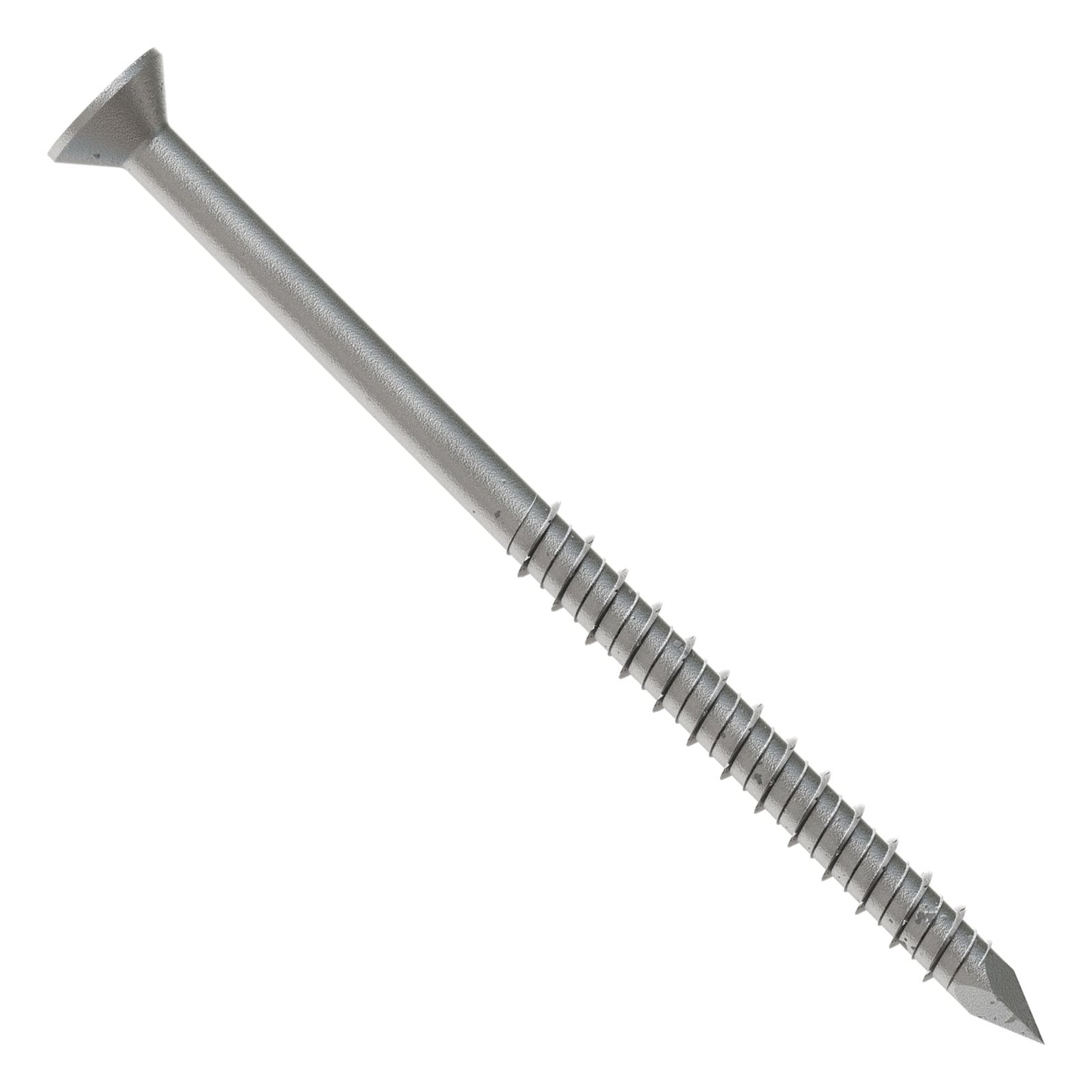 1/4" x 4" Strong-Tie Phillips Flat Head Titen Screw, 410 Stainless Steel, Pkg 100