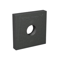 3-1/2" x 3-1/2" Simpson BP 1 Bearing Plate for 1" Bolt - Plain
