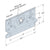 Simpson BVLZ-KT1 Brick Veneer Ledger Connector