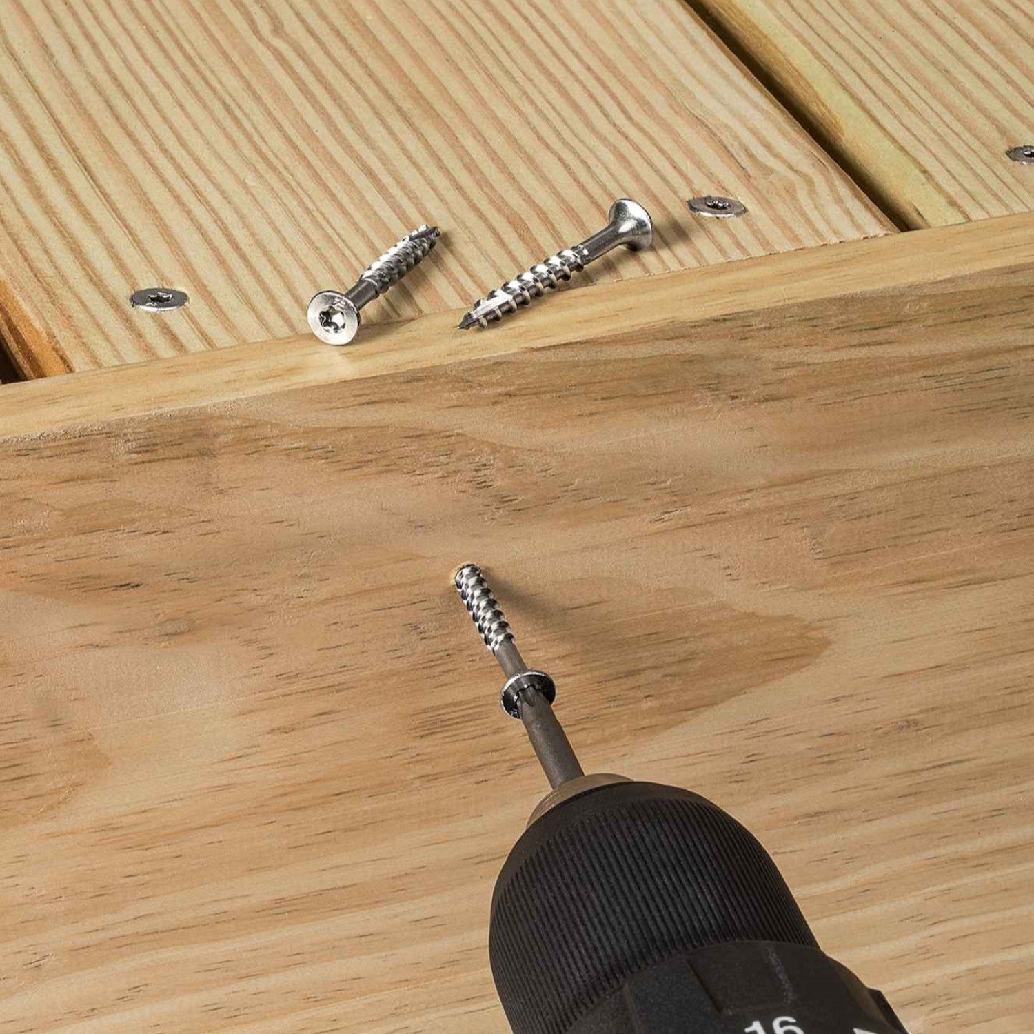 Bugle-Head Wood Screw - 305S Side Deck Installation