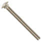 3/8"-16 x 4" Conquest Carriage Bolt - 304 Stainless Steel