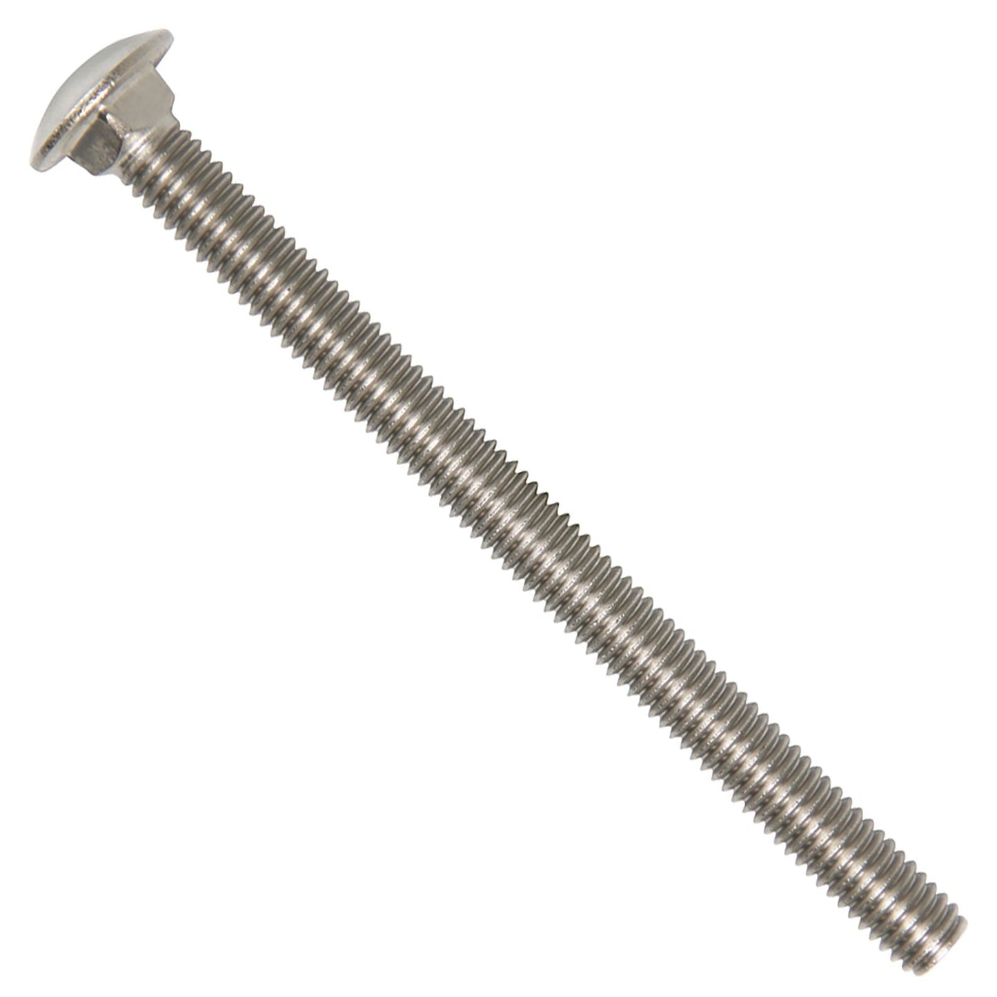 3/8"-16 x 5" Conquest Carriage Bolt - 304 Stainless Steel