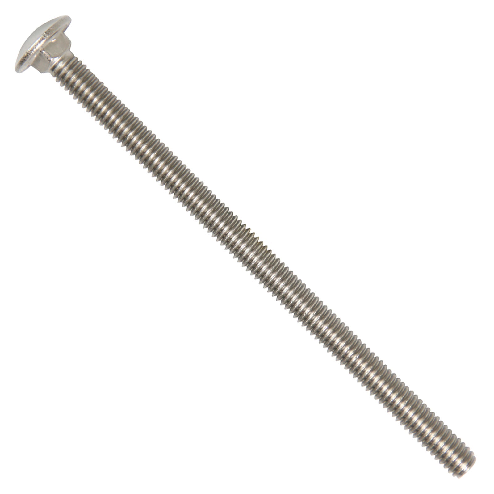 5/16"-18 x 5-1/2" Conquest Carriage Bolt - 304 Stainless Steel