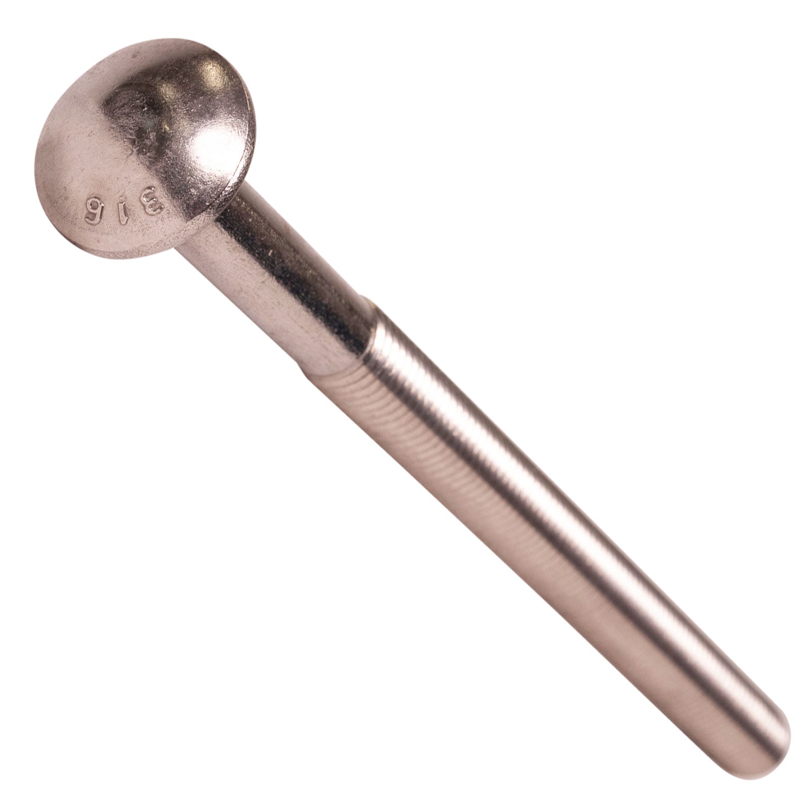 1/2"-13 x 8" Conquest Carriage Bolt - 316 Stainless Steel