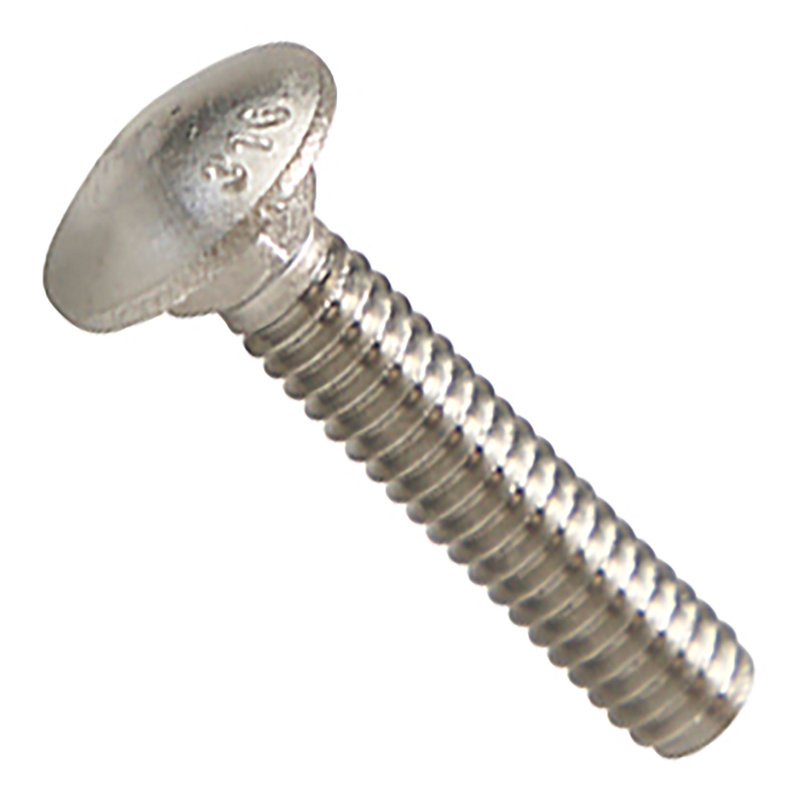 1/4"-20 x 1-1/4" Conquest Carriage Bolt - 316 Stainless Steel