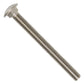 3/8"-16 x 4" Conquest Carriage Bolt - 316 Stainless Steel