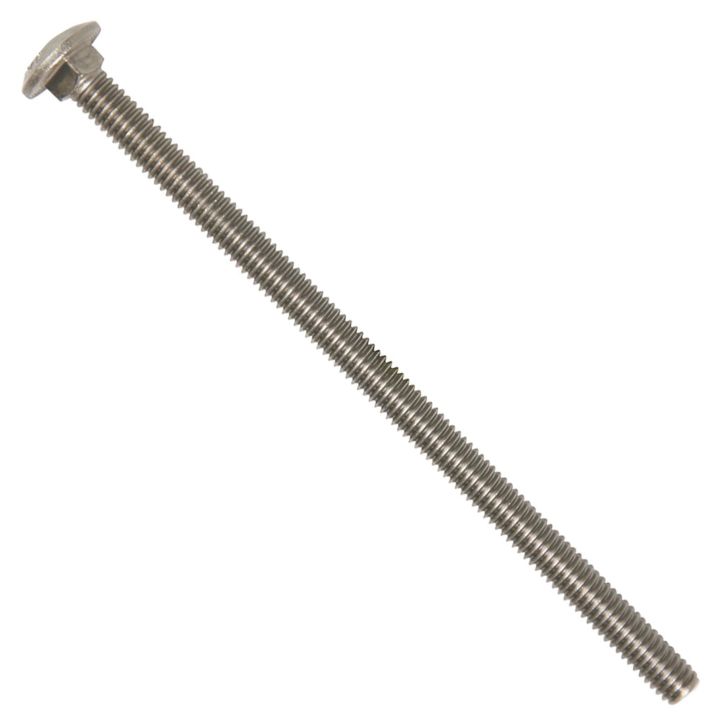 5/16"-18 x 6" Conquest Carriage Bolt - 316 Stainless Steel