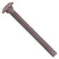 1/4"-20 x 2-1/2" Conquest Carriage Bolt - Hot Dip Galvanized