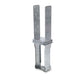 Simpson CBSQ44 Column Base, Quick-Install - G90 Galvanized