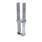 Simpson CBSQ44SS Column Base, Quick-Install - Stainless Steel